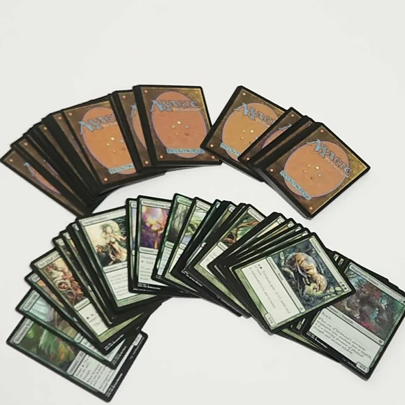 20 pack Mystery Green "Magic The Gathering" Cards - Picture 5 of 5